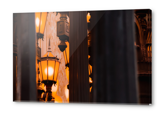 Urban Light at LACMA Los Angeles California USA Acrylic prints by Timmy333