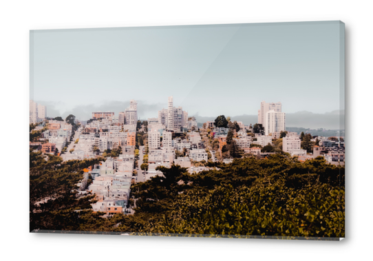 City view with blue sky at San Francisco California USA Acrylic prints by Timmy333