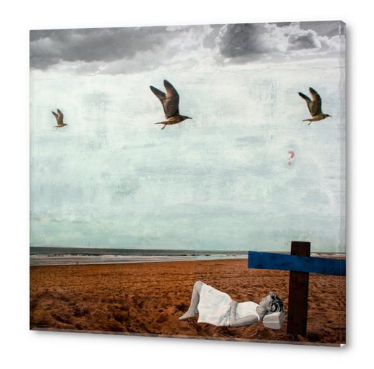 GREY SUMMER BREEZE Acrylic prints by db Waterman