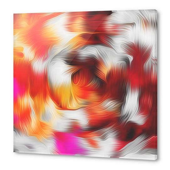 red brown and pink spiral painting abstract texture background Acrylic prints by Timmy333