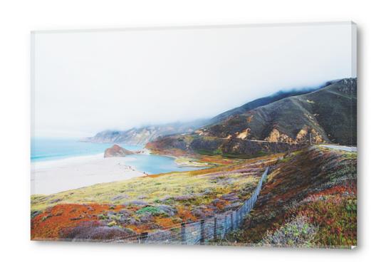 Beautiful landscape at Big Sur, California, USA Acrylic prints by Timmy333