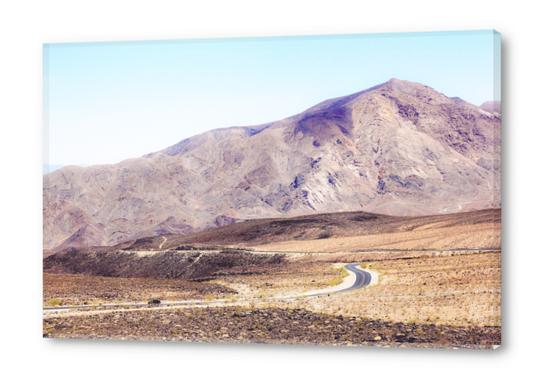 road in the middle of the desert at Death Valley national park, USA Acrylic prints by Timmy333