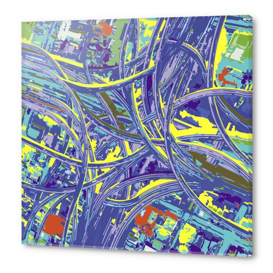 L.A. Freeway Acrylic prints by Vic Storia