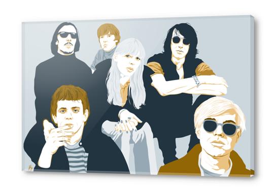 VELVET UNDERGROUND Acrylic prints by Francis le Gaucher