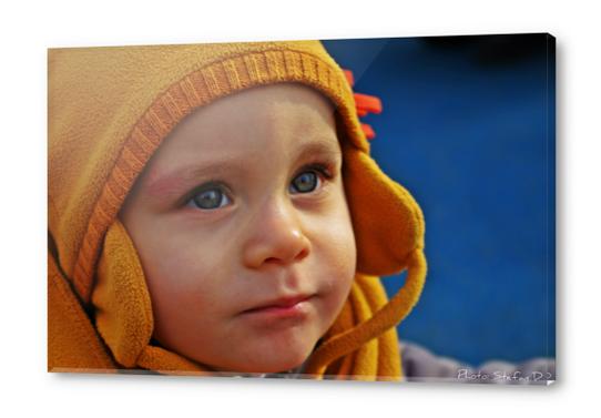 Dans ton regard Acrylic prints by Stefan D