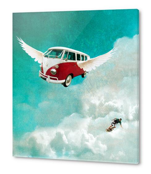 Sky-surf Acrylic prints by tzigone