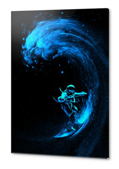 Space Surfing Acrylic prints by Nicebleed