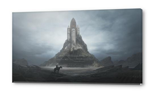 White Castle Acrylic prints by yurishwedoff