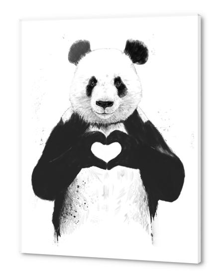 All you need is love Acrylic prints by Balazs Solti