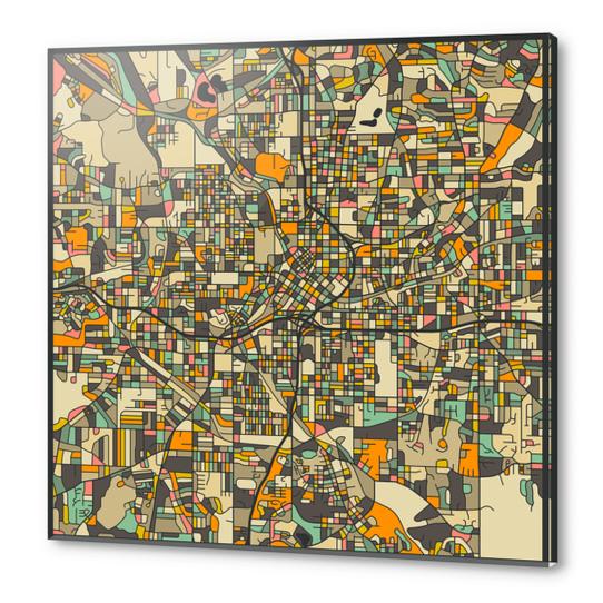 ATLANTA MAP 2 Acrylic prints by Jazzberry Blue