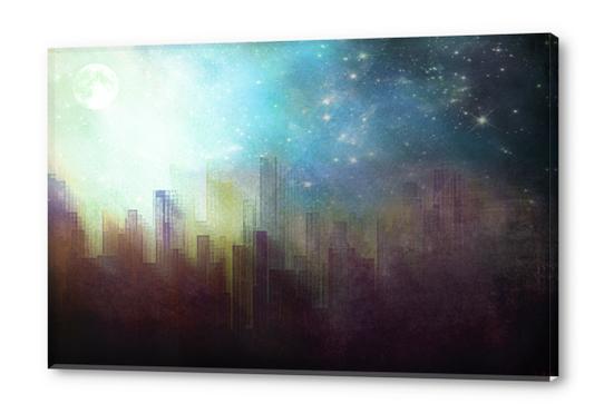 Sad City Acrylic prints by DejaReve