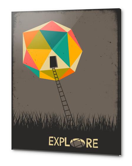 EXPLORE Acrylic prints by Jazzberry Blue