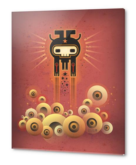 Electrochaman Acrylic prints by Exit Man