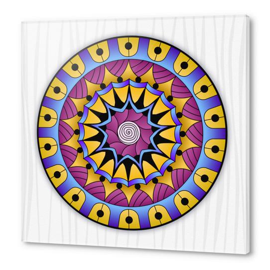 Mandala Fertility Acrylic prints by Divotomezove