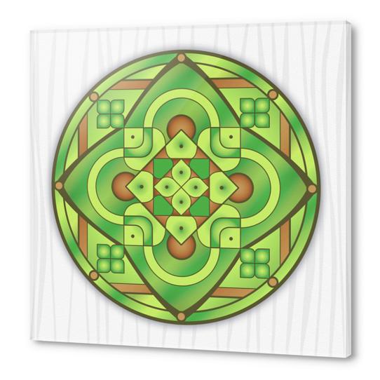 Mandala Compass Acrylic prints by Divotomezove