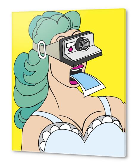 Miss Bipolar Acrylic prints by Yann Tobey