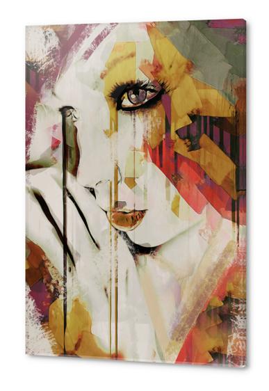 Abstract Portrait - Pages Acrylic prints by Galen Valle