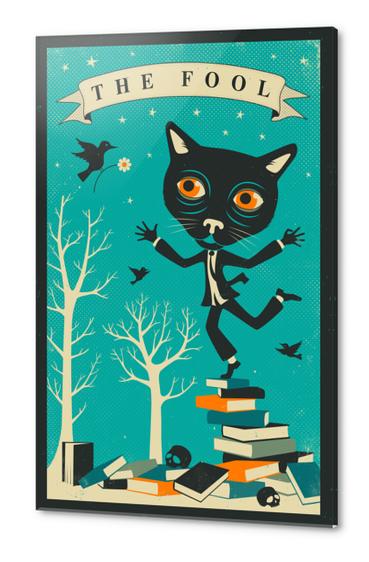 TAROT CARD CAT - THE FOOL Acrylic prints by Jazzberry Blue