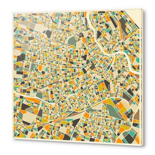 VIENNA MAP 1 Acrylic prints by Jazzberry Blue