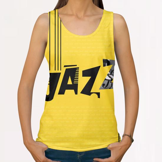 Jazz All Over Print Tanks by cinema4design