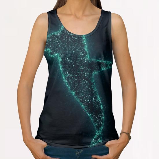 Splash Whale X 0.3 All Over Print Tanks by Amir Faysal