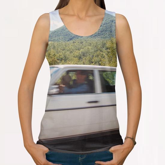 Old Mercedes 23 All Over Print Tanks by Salvatore Russolillo