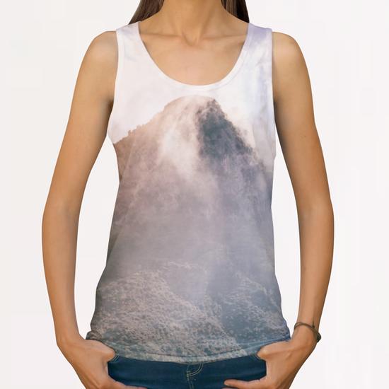 Mountains in the background XIX All Over Print Tanks by Salvatore Russolillo