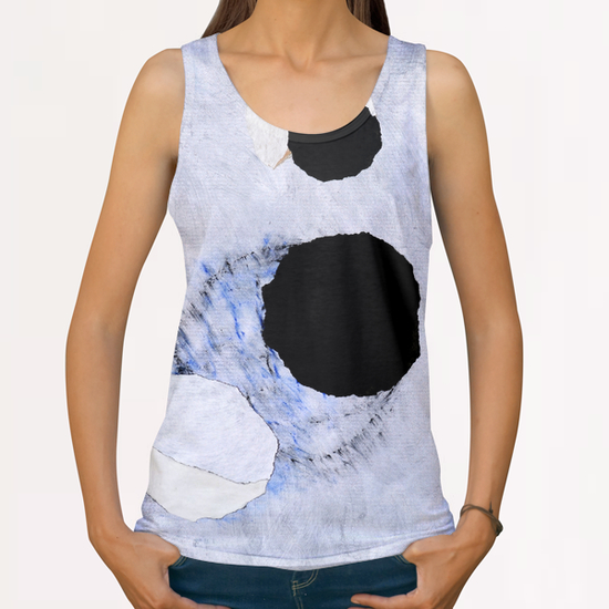 Composition 6 All Over Print Tanks by Jean-Noël Bachès