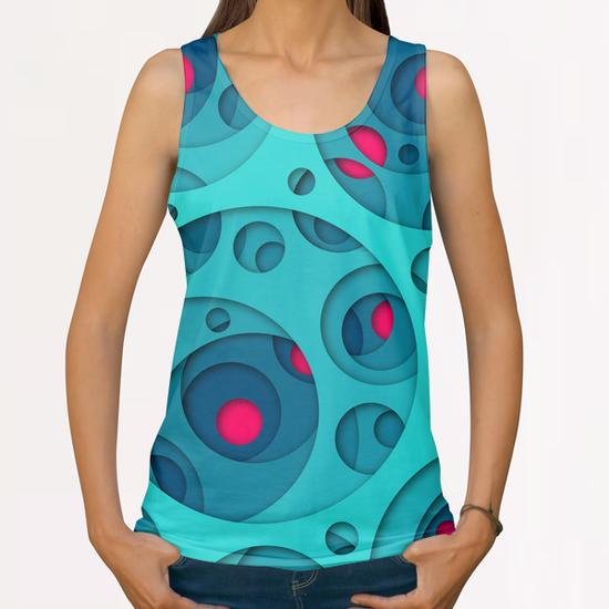 Interarea #11 All Over Print Tanks by Azarias