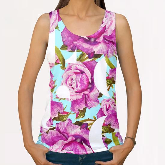 Love All Over Print Tanks by Uma Gokhale