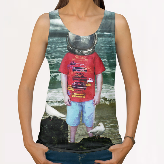 Among All Over Print Tanks by Seamless