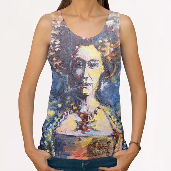 Solar Queen All Over Print Tanks by Georgio Fabrello