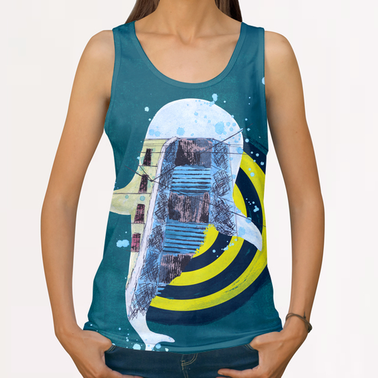 terra incognita All Over Print Tanks by junillu