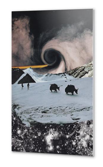 Black Sky Metal prints by Lerson