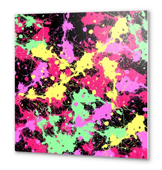 Paint Splash Metal prints by Amir Faysal