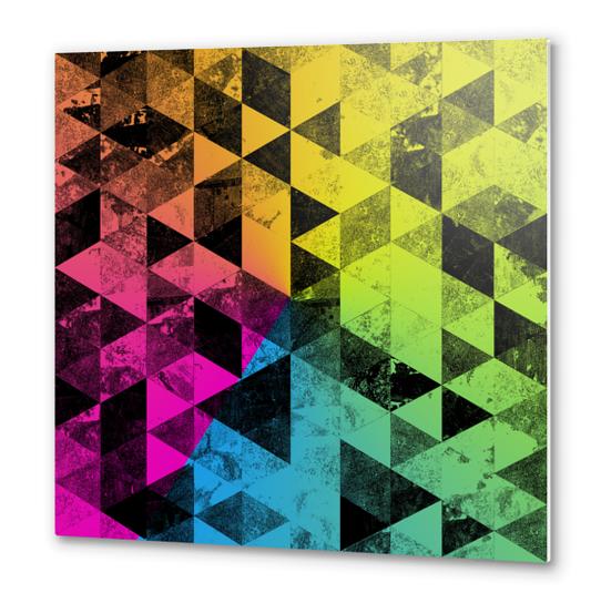 Abstract GEO X 0.7 Metal prints by Amir Faysal