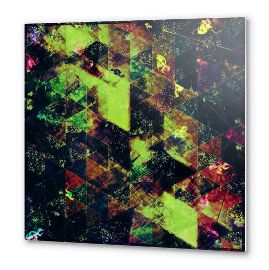 Abstract GEO X 0.24 Metal prints by Amir Faysal