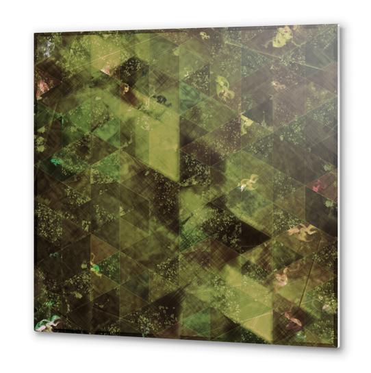 Abstract GEO X 0.12 Metal prints by Amir Faysal