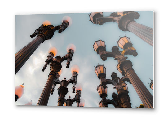 Urban Light LACMA Los Angeles California USA Metal prints by Timmy333