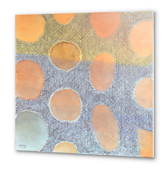 Illuminated Dots Metal prints by Heidi Capitaine