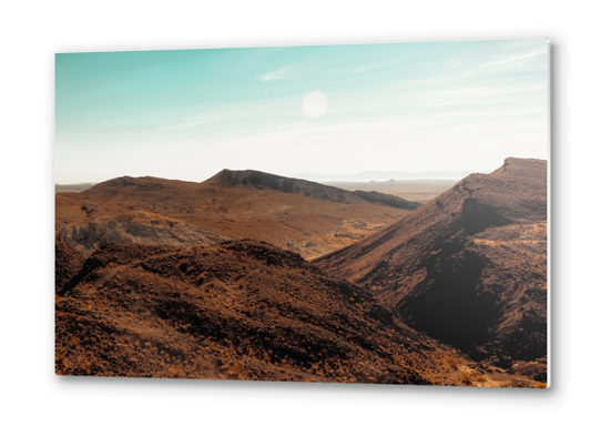 Desert mountain at Red Rock Canyon State Park California USA Metal prints by Timmy333