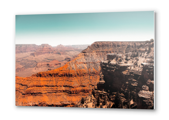 Desert scenery in summer at Grand Canyon national park USA Metal prints by Timmy333