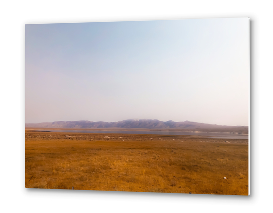 road trip with countryside view in California USA Metal prints by Timmy333