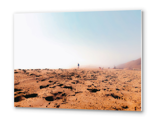 Sandy beach at Point Mugu beach California USA Metal prints by Timmy333