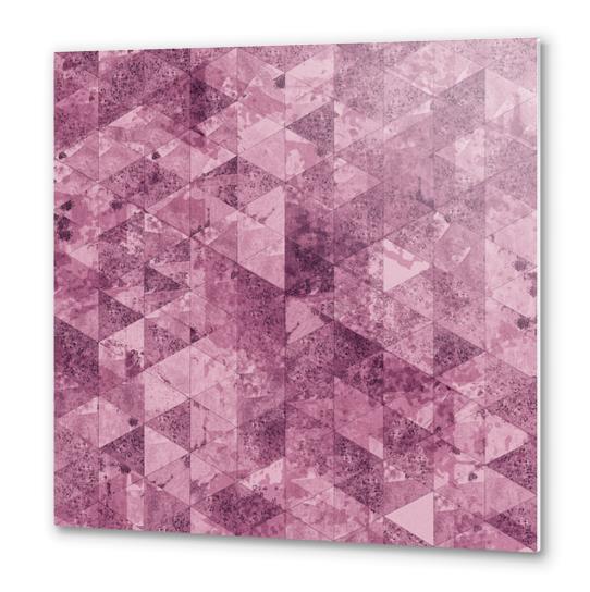 Abstract Geometric Background #3 Metal prints by Amir Faysal