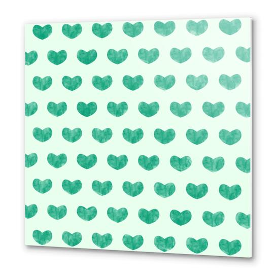 Cute Hearts X 0.1 Metal prints by Amir Faysal