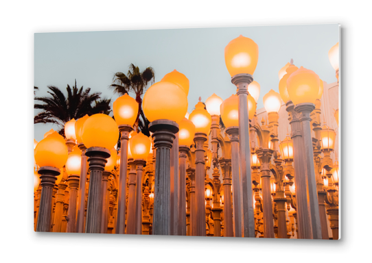 Urban Light at LACMA Los Angeles California USA Metal prints by Timmy333