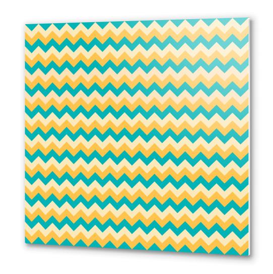 Lovely Chevron X 0.1 Metal prints by Amir Faysal