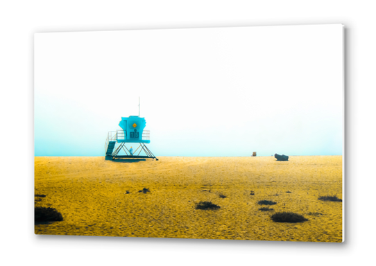 sandy beach at Point Mugu beach, California, USA Metal prints by Timmy333