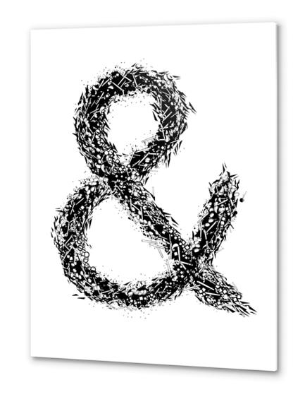 Ampersand Metal prints by TenTimesKarma